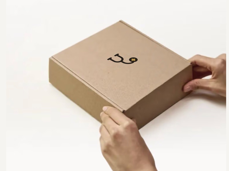Discreet unmarked Peak Prime Health delivery packaging