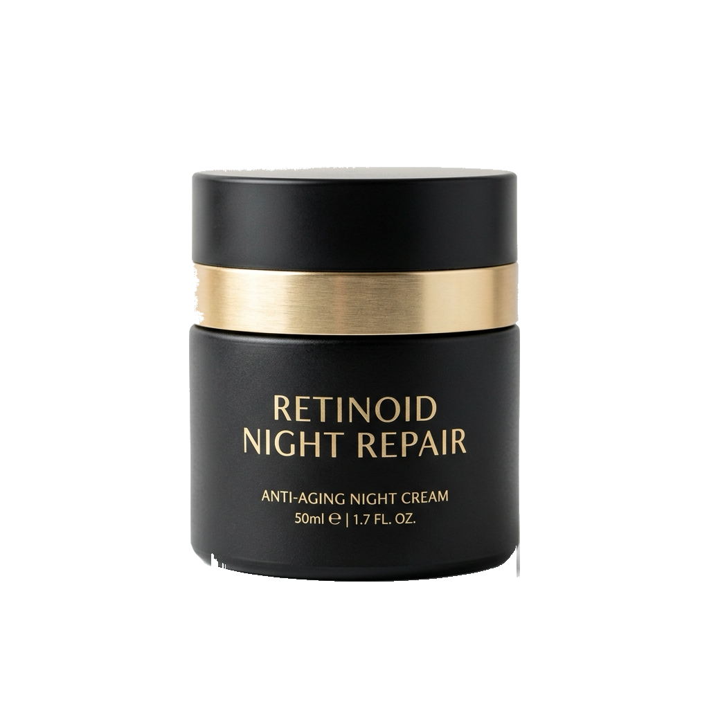 Peak Prime Custom Anti-Aging Retinoid Cream luxury jar